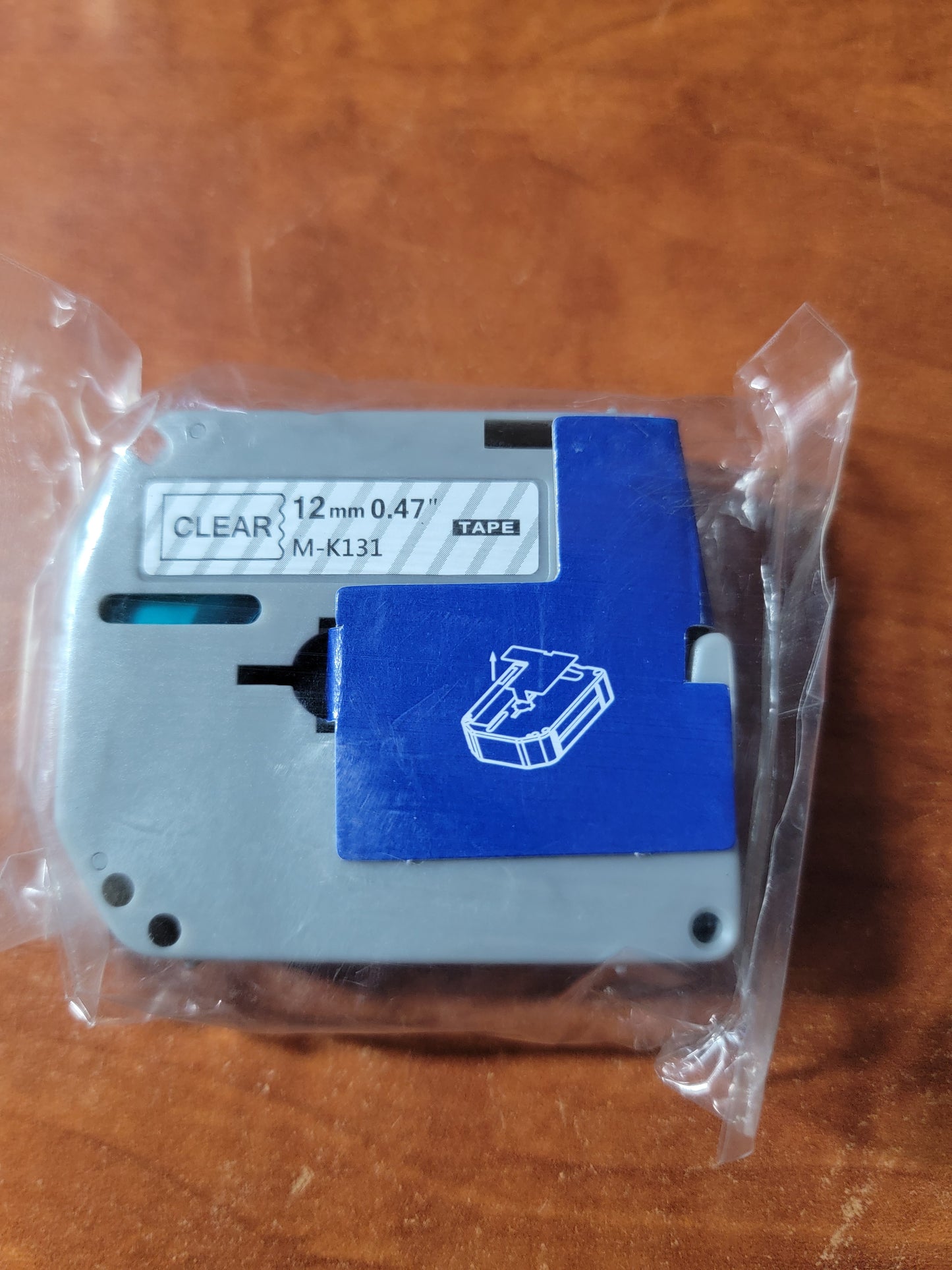 Brothers M-Series M-K131 (Clear) 12mm 0.47" Label Tape