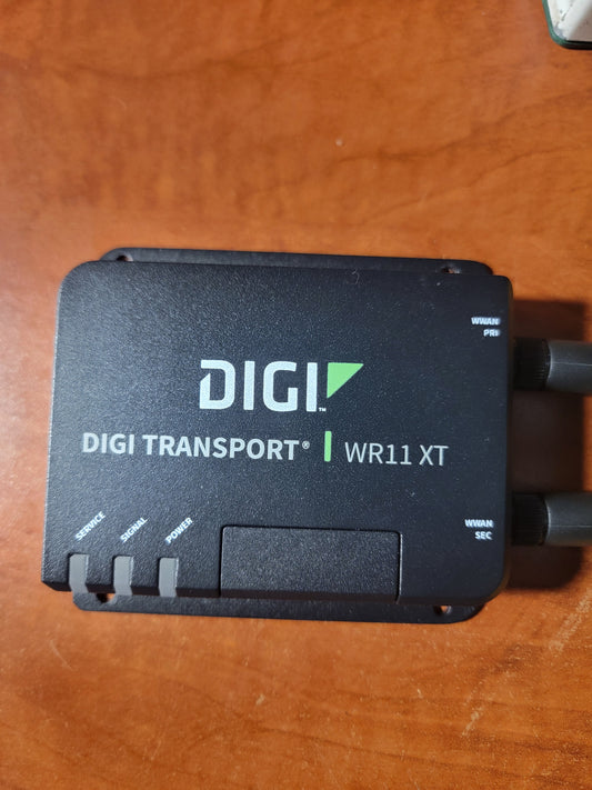 Digi TransPort WR11 XT (WR11-M600-DE1-XB) 4G LTE Wireless Router