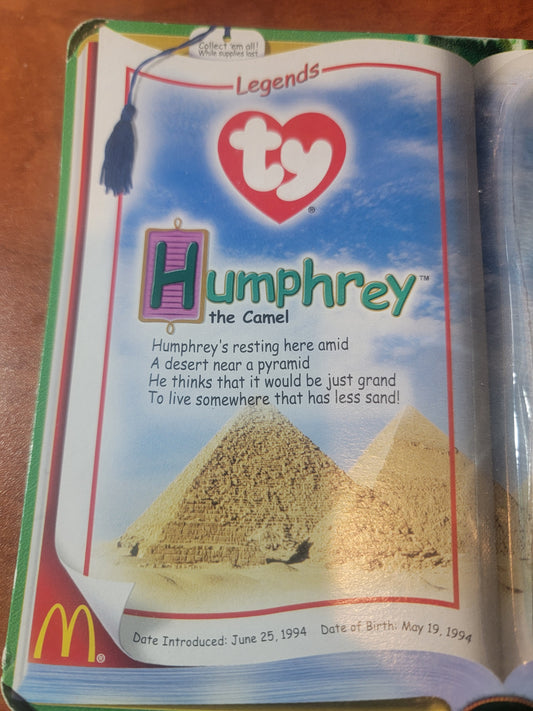 Vintage TY Beanie Babies Humphrey the Camel